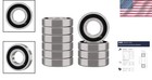 10pcs Premium 3 4  X 1-5 8  Deep Groove Ball Bearings With Double Rubber Seals