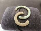 Celtic Bronze Ring Money Parts Found Yorks  Uk  Uncleaned Found Condition La442