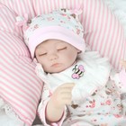 Realistic Reborn Baby Dolls Gift Soft Vinyl Silicone Lifelike Newborn Girl Doll