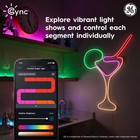 Ge Cync Dynamic Effects Smart Led Full Color Light Strip   Power
