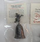 Lot Of 7 Disney   s Ne Collectors Society Silver Plated   Pewter Bells W  Cards