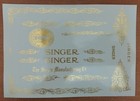 Restoration Decals For Antique Singer 66 Filigree Sewing Machine