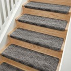 Bullnose Carpet Stair Treads Non Slip Adhesive 14 Pack 9 5x30 Inch Indoor Stair