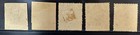 North Borneo 1887-92  Coat Of Arms 5 Different Mint Imperf   Perf  Stamps 
