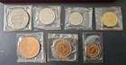 1969 Seychelles 7 Coin Proof Set - 1 Cent Thru 1 Rupee In Original Case   20131 