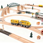 Battery Powered Train For Wooden Tracks  Powerful Engine Locomotive Train Com   