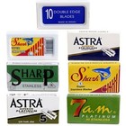 Double Edge Safety Razor Blade Variety Pack - 100 Total Blades 