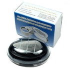 2 Pack - Illuminated 30x - 60x   40x Jewelers Loupe Lighted Light Magnifier