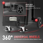 Yeswelder Heavy Duty Welding Cart W 4 Drawers - 360   Rolling Trolley For Mig tig