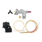 Main Gas Control Safety Valve Set Aluminum W  20  Thermocouple   Dump Switch