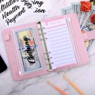 Skydue Budget Binder With Zipper Cash Envelopes   Expense Sheets  A6 Pink Money