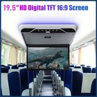 Flip Down Bus Car Roof Monitor Ceiling Overhead Hd Tft 1080p Screen Usb Hdmi