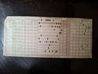 50 General Telephone Of Nw Punch Cards Ibm Toll Tickets From 1969 Ephemera