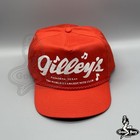 Gilley s Urban Cowboy Hat Vintage Red Trucker Rope Cap  80s Texas Western Wear