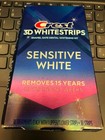 Crest 3d Whitestrips Sensitive White Whitening Kit 18 Count Strips Exp  12 2026 