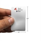 Service Reminder Stickers For Printers - 500 Count  Next Service Due With Oil Fu