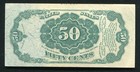 Fr 1381 50 Fifty Cents Fifth Issue Fractional Currency Note Gem Uncirculated
