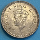1944 India One Rupee Silver Coin - Bu Unc Beautiful Coin