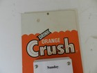 Vintage Advertising Calendar- Vintage Orange Crush Soda Calendar- Vintage Diner
