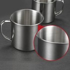 Stainless Steel Travel Mug Camping Coffee Cup Portable Water Tumbler Tea Mug