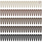 Gbymiuy 100pcs Snap Hair Clips Hair Barrettes For Women Girls  No-slip