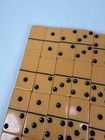 Vintage Set 28 Thick Butterscotch Bakelite Catalin Crisloid Double Six Dominoes