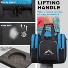 Himal Bowling Ball Bag For Single Sphere Bowling Ball Tote Bowler s Bag Blue