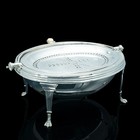 Antique Roll-over Serving Dish  English  Silver Plate  Dome Top Tureen  Server