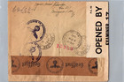 1941 Vienna Germany Censored Airmail Cover To New York Usa Israel Judaica