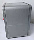 Vintage Bellevue Hercules Toy Bank Vault Metal Combination Safe W box