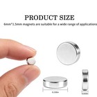 Lot 100 200 500 Rare Earth Neodymium Disc Magnets 6 X1 5mm  1 4 X 1 16 Inch  N48
