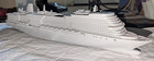 1 700 Queen Anne - Cunard Line Cruise Ship 3d Printed Ship Model
