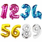 16  Inch Number 0-9 Foil Balloons Air Baloons Wedding Birthday Party Ballons