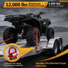 Wellmax 4-pack Stake Pocket D Rings - Heavy Duty 1 2  Trailer Tie Down   