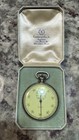 Vintage Gallet Swiss Decimal Stopwatch Chronograph With Original Case- Working