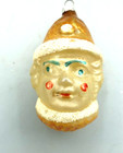 Antique Hand Painted  And Hand Blown Glass Christmas Ornament