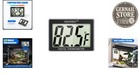 Digital Aquarium Thermometer With Large Lcd - High Accuracy For Optimal Care