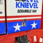 Vintage Evel Knievel Scramble Van Playset Stunt Toy W  Some Accessories