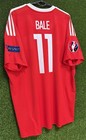 Men Wales National 2015 2016 Gareth Bale 11 Soccer Football Shirt Jersey Size Xl