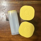 3 Empty Canadian Mint Genuine Canada Silver  Maples Coin Tubes Lot Of 3