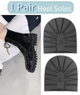 Diydeg Anti-slip Shoe Repair Replacement  Black Heel  Unisex  Foot Pain Relie   