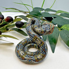 Collectible -fimo Rattlesnake By Jon Stuart Anderson  One Of A Kind  - In Stock 