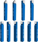 10pcs 1 4  Metal Lathe Carbide Tip Cutter Tool Set For Turning And Boring