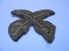 Physical Training Instructor Crossed Swords   Cloth Arm Patch  
