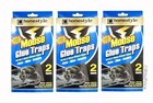 6 Traps  3 Pack  Mouse Traps Glue Non Toxic Super Sticky Board Rat Medium Traps