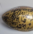 2008 Syracuse University Football Team Signed Football   Chris Gedney