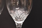 Set Of 6 Orrefors Prelude Clear Claret Wine Glasses Goblets Stemware
