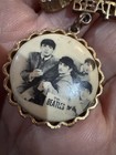The Beatles Photo Brooch Pin Vintage Dangle Yeh Yeh Yeh Paul John George Ringo