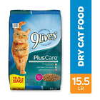 15 5 Lb Bag  9lives Plus Care Dry Cat Food With Tuna   Egg Flavors  New
