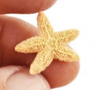 Set Of 6 Small Sugar Starfish Beach Wedding Nautical Decor  1  -2  